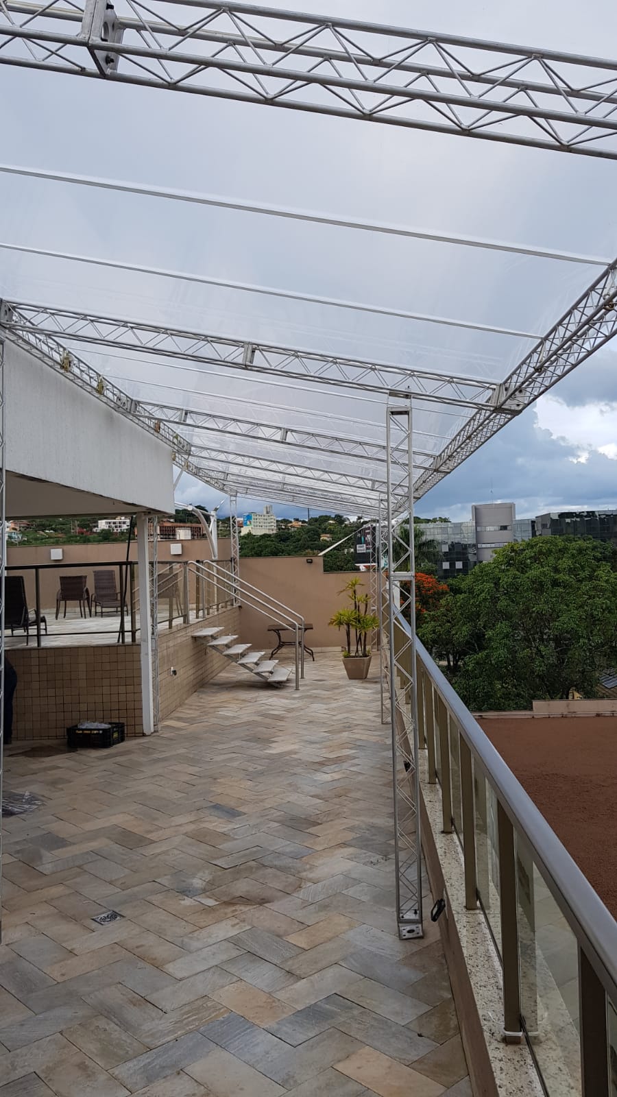 Cobertura para opera&ccedil;&atilde;o de evento